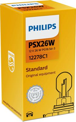 Лампа накаливания, стояночные огни / габаритные фонари PHILIPS 12278C1