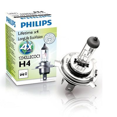 Лампа накаливания, фара дальнего света PHILIPS 12342LLECOC1