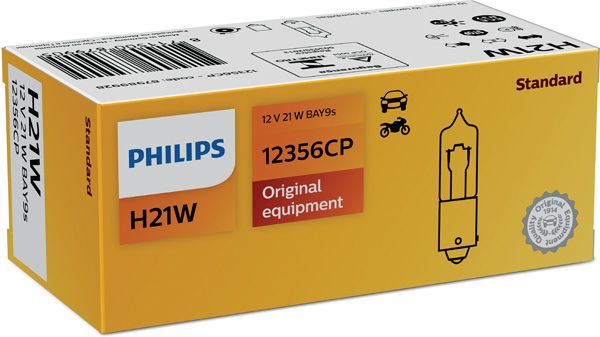 Лампа накаливания, фонарь указателя поворота PHILIPS 12356CP