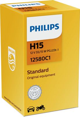 Лампа накаливания, фара дальнего света PHILIPS 12580C1