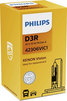 Лампа накаливания, фара дальнего света PHILIPS 42306VIC1