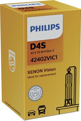 Лампа накаливания, фара дальнего света PHILIPS 42402VIC1