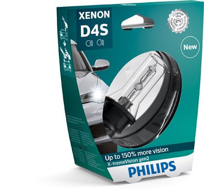 Лампа накаливания, фара дальнего света PHILIPS 42402XV2S1