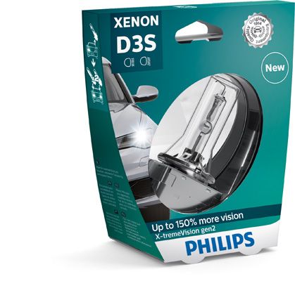 Лампа накаливания, фара дальнего света PHILIPS 42403XV2S1