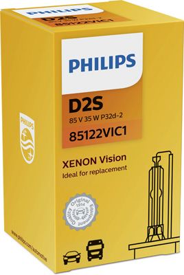 Лампа накаливания, фара дальнего света PHILIPS 85122VIC1