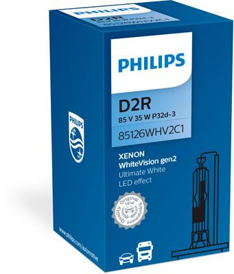 Лампа накаливания, фара дальнего света PHILIPS 85126WHV2C1