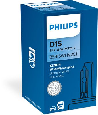 Лампа накаливания, фара дальнего света PHILIPS 85415WHV2C1