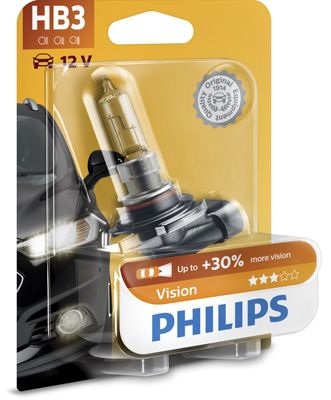 Лампа накаливания, фара дальнего света PHILIPS 9005PRB1