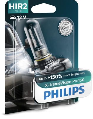 Лампа накаливания, фара дальнего света PHILIPS 9012XVPB1