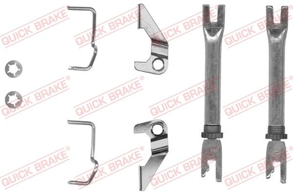 Комплект регулятора, барабанный тормозной механизм QUICK BRAKE 10253014