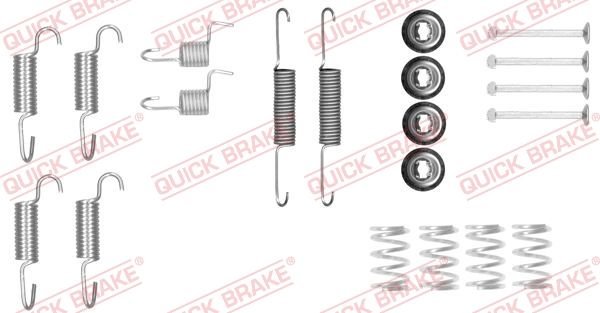 Комплектующие, стояночная тормозная система QUICK BRAKE 1050025