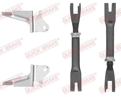 Комплект регулятора, барабанный тормозной механизм QUICK BRAKE 10853014