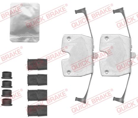 Комплектующие, колодки дискового тормоза QUICK BRAKE 1091879