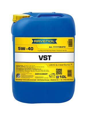 Моторное масло RAVENOL 111113601001999