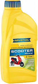 RAVENOL Scooter 2T Mineral 1 л. RAVENOL 115315000101999