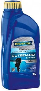 RAVENOL Outboard 2T Mineral 1 л. RAVENOL 115320000101999