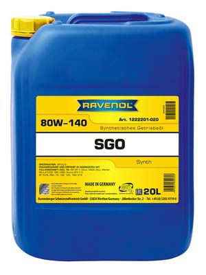Масло осевого редуктора RAVENOL 122220102001999