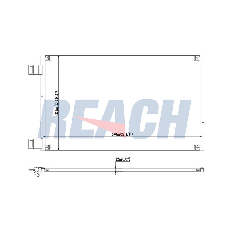 Конденсатор, кондиционер REACH 1300938P