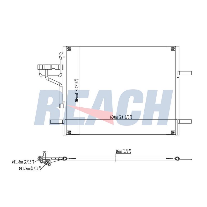 Конденсатор, кондиционер REACH 1305102P