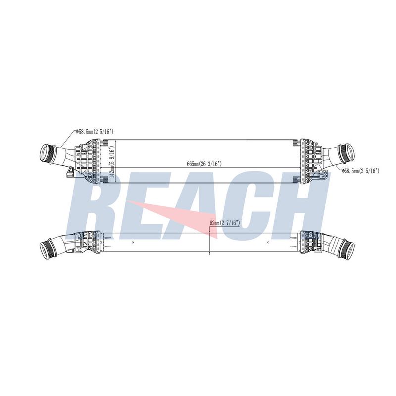 Интеркулер REACH 16112504G