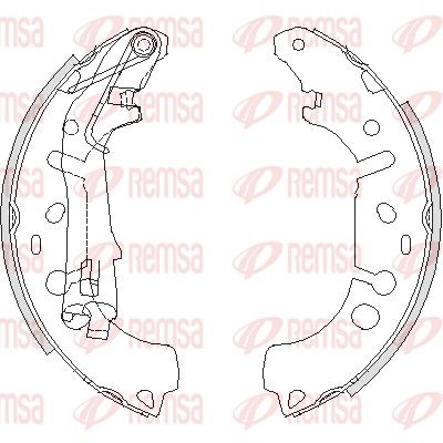 Тормозные колодки REMSA 419200