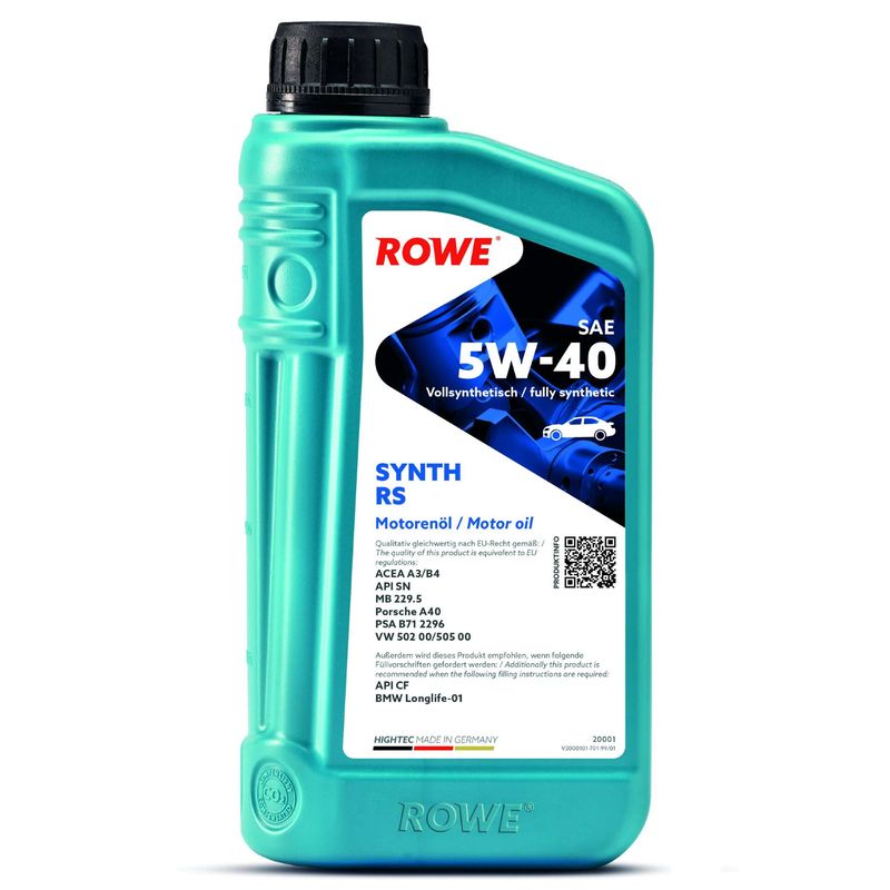 Моторное масло ROWE 20001001099