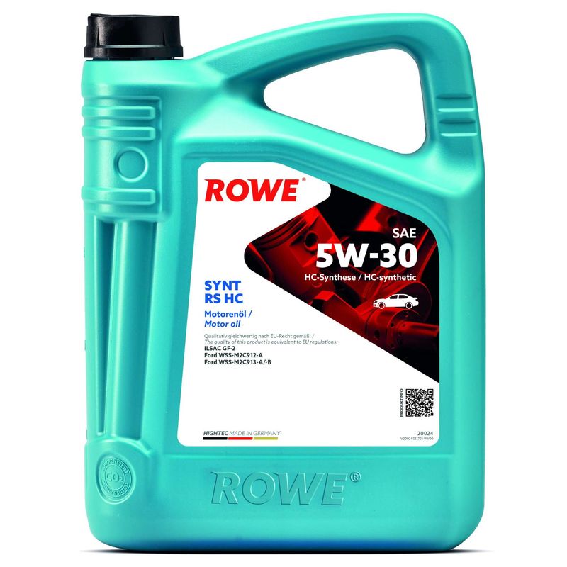 Моторное масло ROWE 20024005099