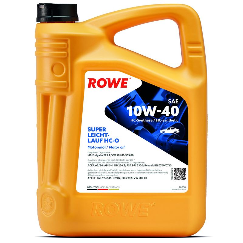 Моторное масло ROWE 20058004099