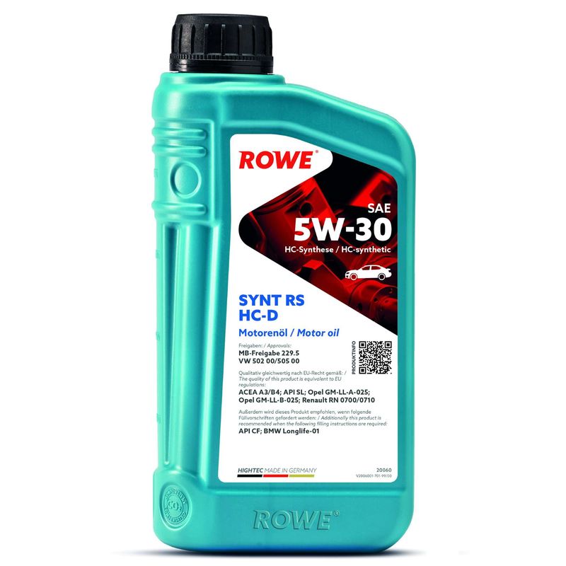 Моторное масло ROWE 20060001099