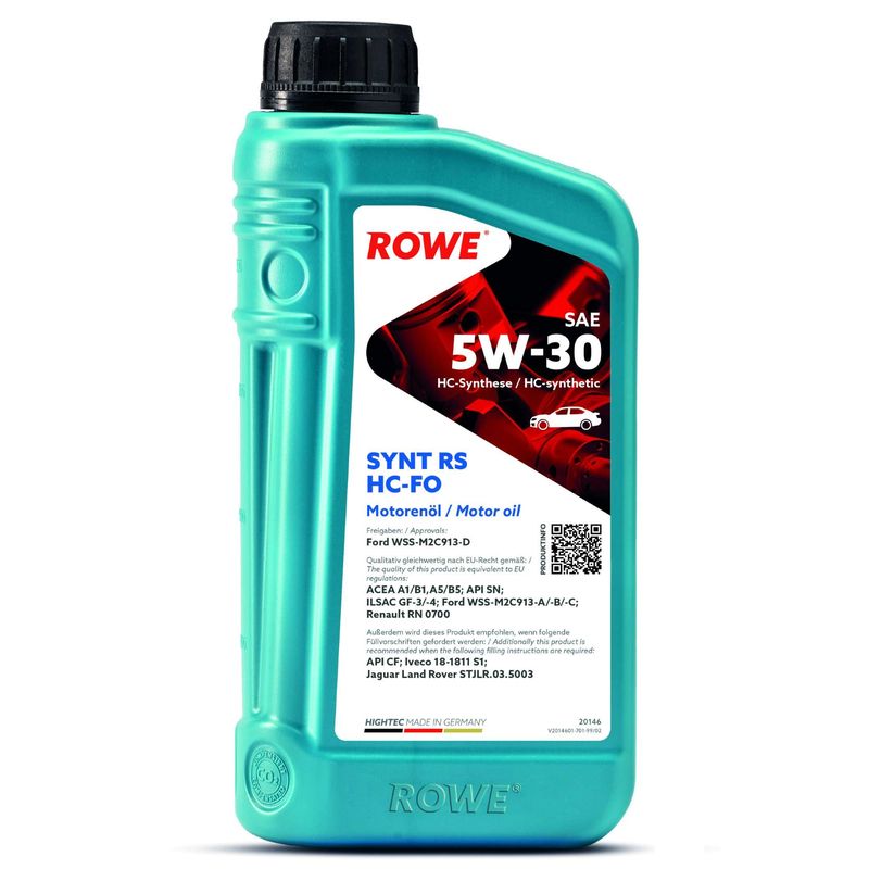 Моторное масло ROWE 20146001099