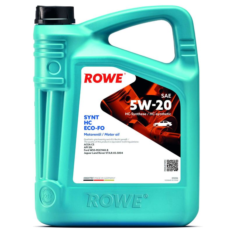 Моторное масло ROWE 20206005099