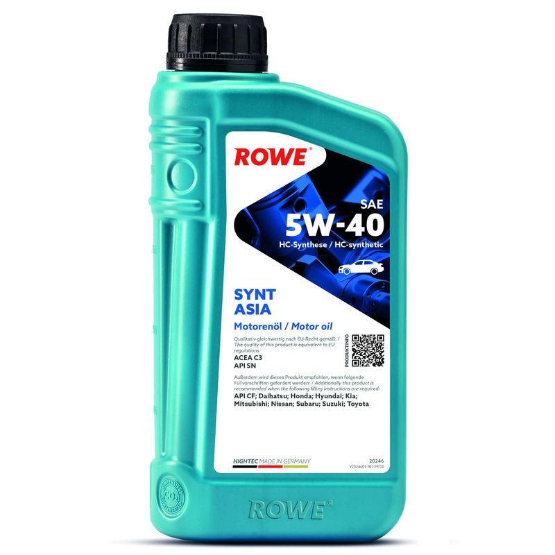 Моторное масло ROWE 20246001099