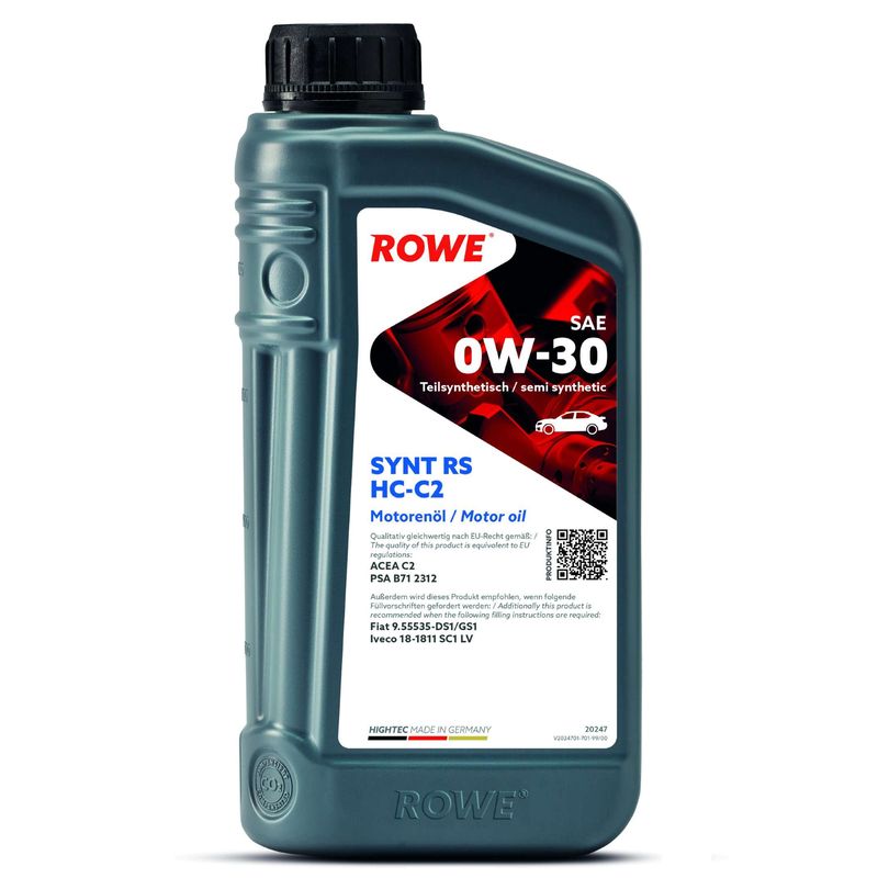 Моторное масло ROWE 20247001099