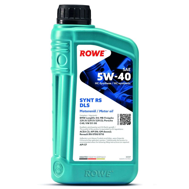 Моторное масло ROWE 20307001099