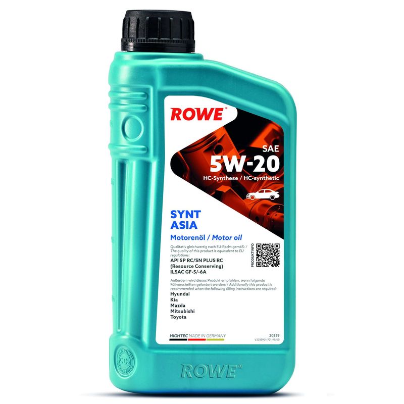 Моторное масло ROWE 20359001099