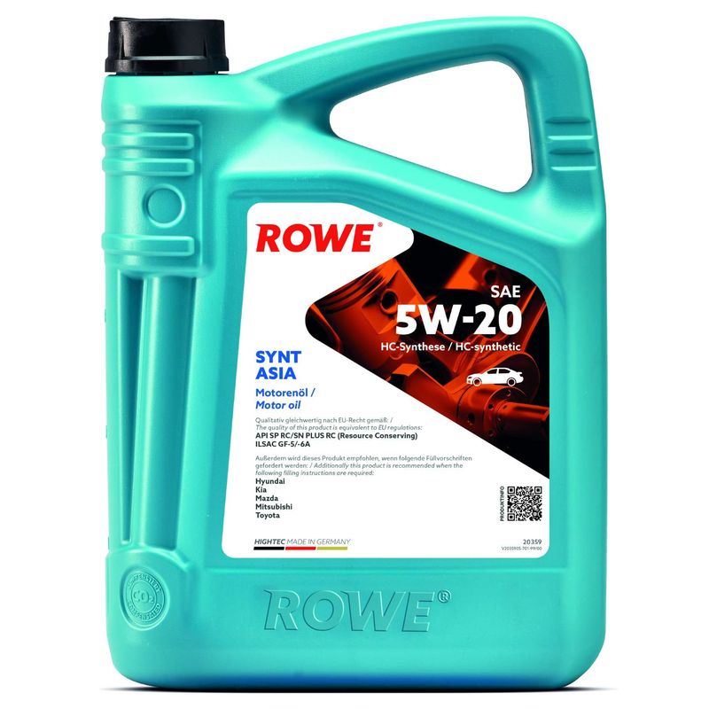 Моторное масло ROWE 20359004099