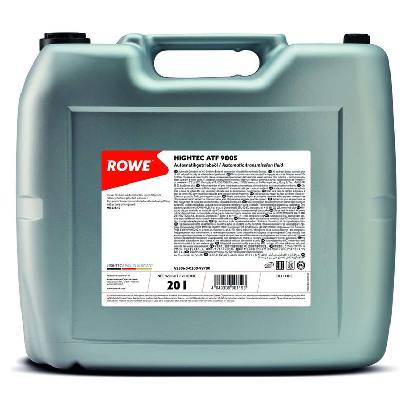 Трансмиссионное масло ROWE 25060020099