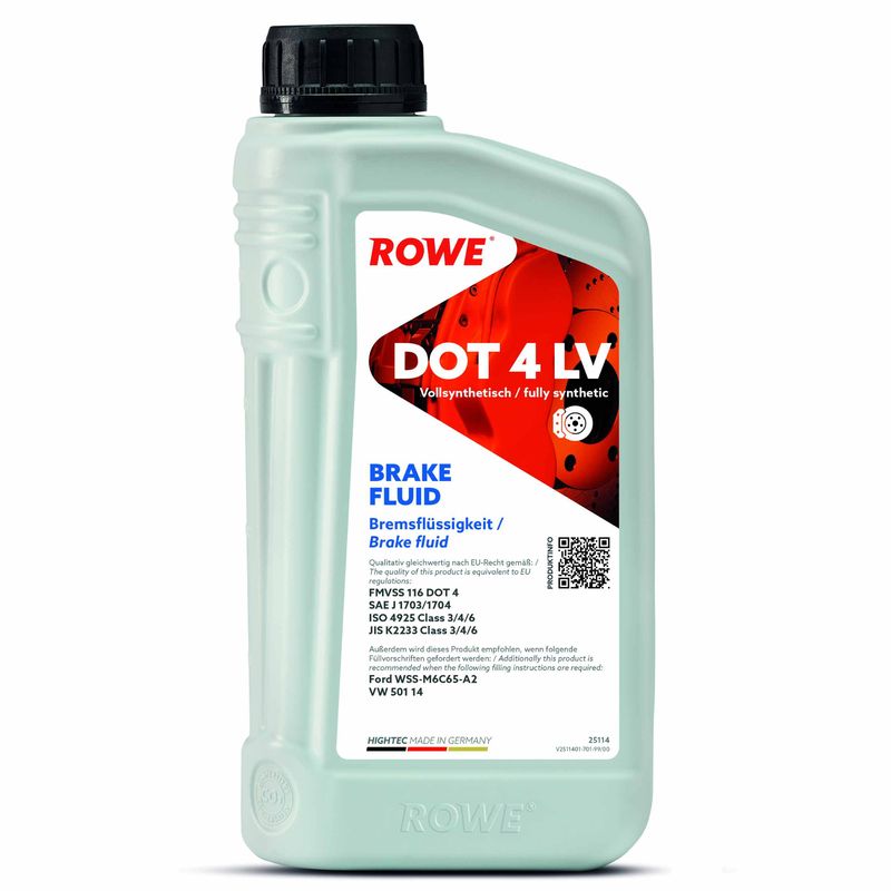 Тормозная жидкость ROWE 25114001099