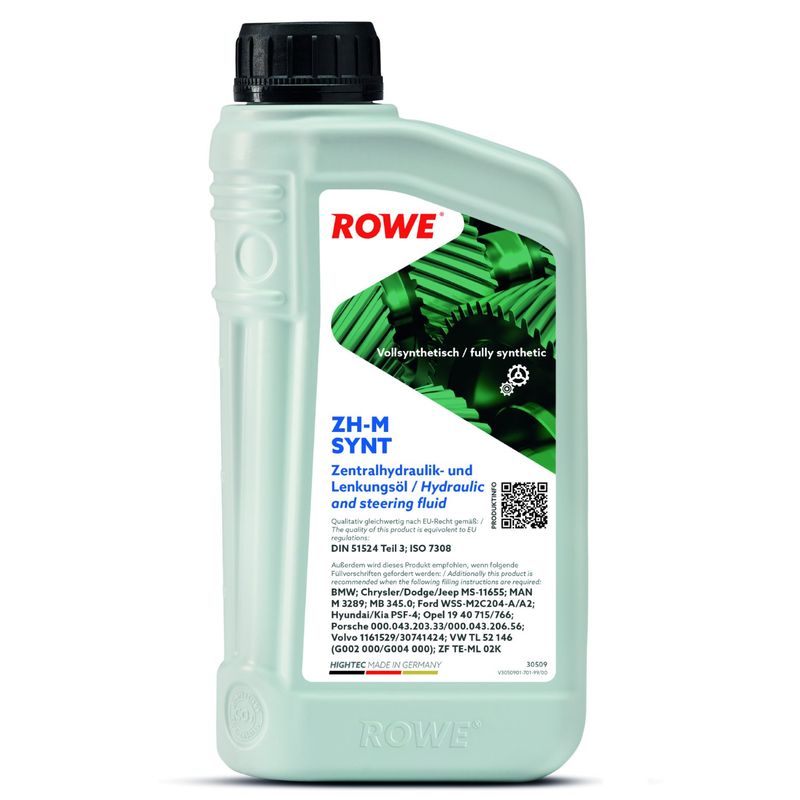 Масло рулевого механизма ROWE 30509001099