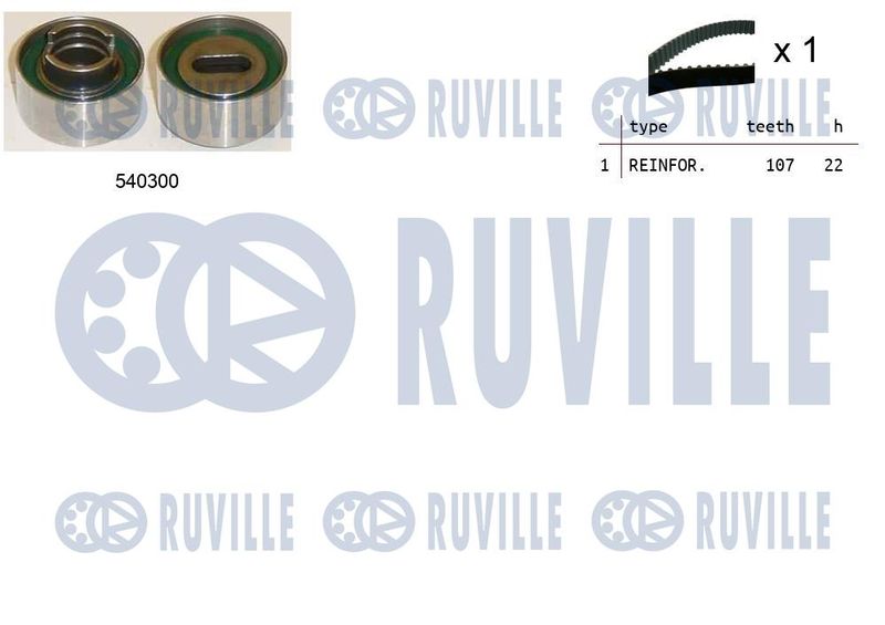 Комплект ремня ГРМ RUVILLE 550194