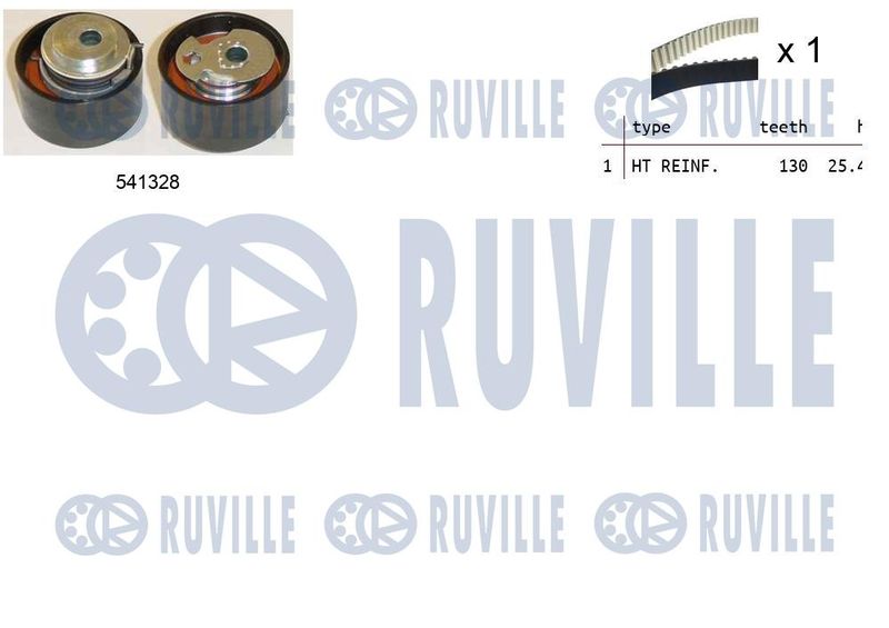 Комплект ремня ГРМ RUVILLE 550242