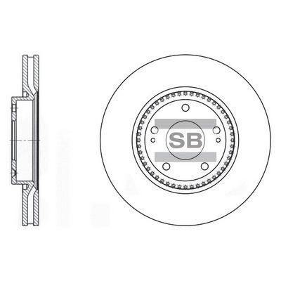 Тормозной диск SANGSIN SD1005