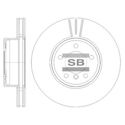 Тормозной диск SANGSIN SD5651