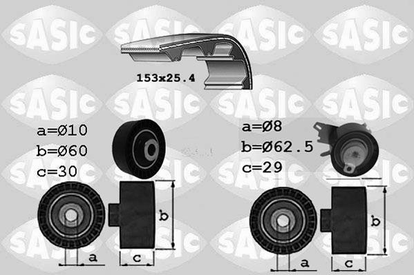 Комплект ремня ГРМ SASIC 1750028