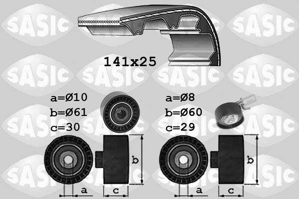 Комплект ремня ГРМ SASIC 1756072