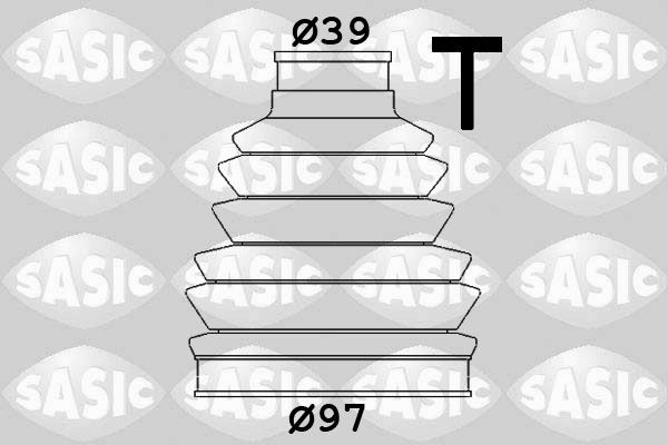 Комплект пыльника, приводной вал SASIC 1900005
