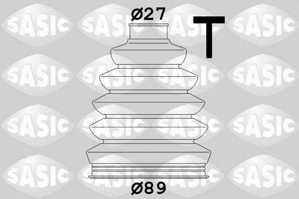 Комплект пыльника, приводной вал SASIC 1904003