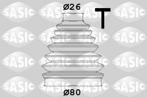 Комплект пыльника, приводной вал SASIC 1904013