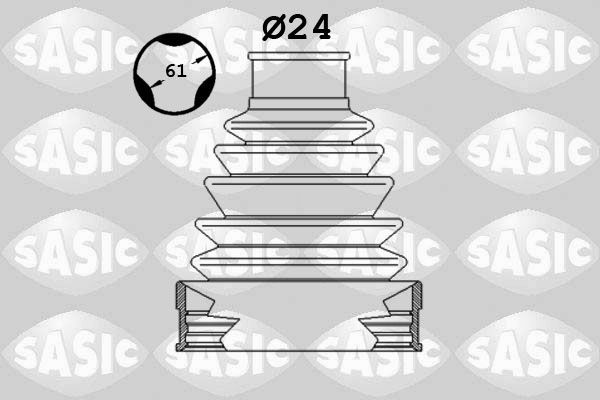 Комплект пыльника, приводной вал SASIC 1904018