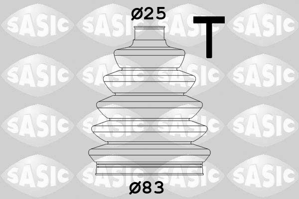 Комплект пыльника, приводной вал SASIC 1904030